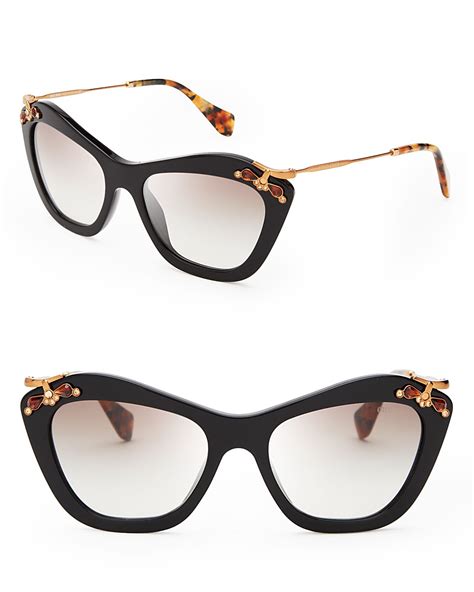 occhiali miu miu cat-eye|Women's Eyewear & Sunglasses .